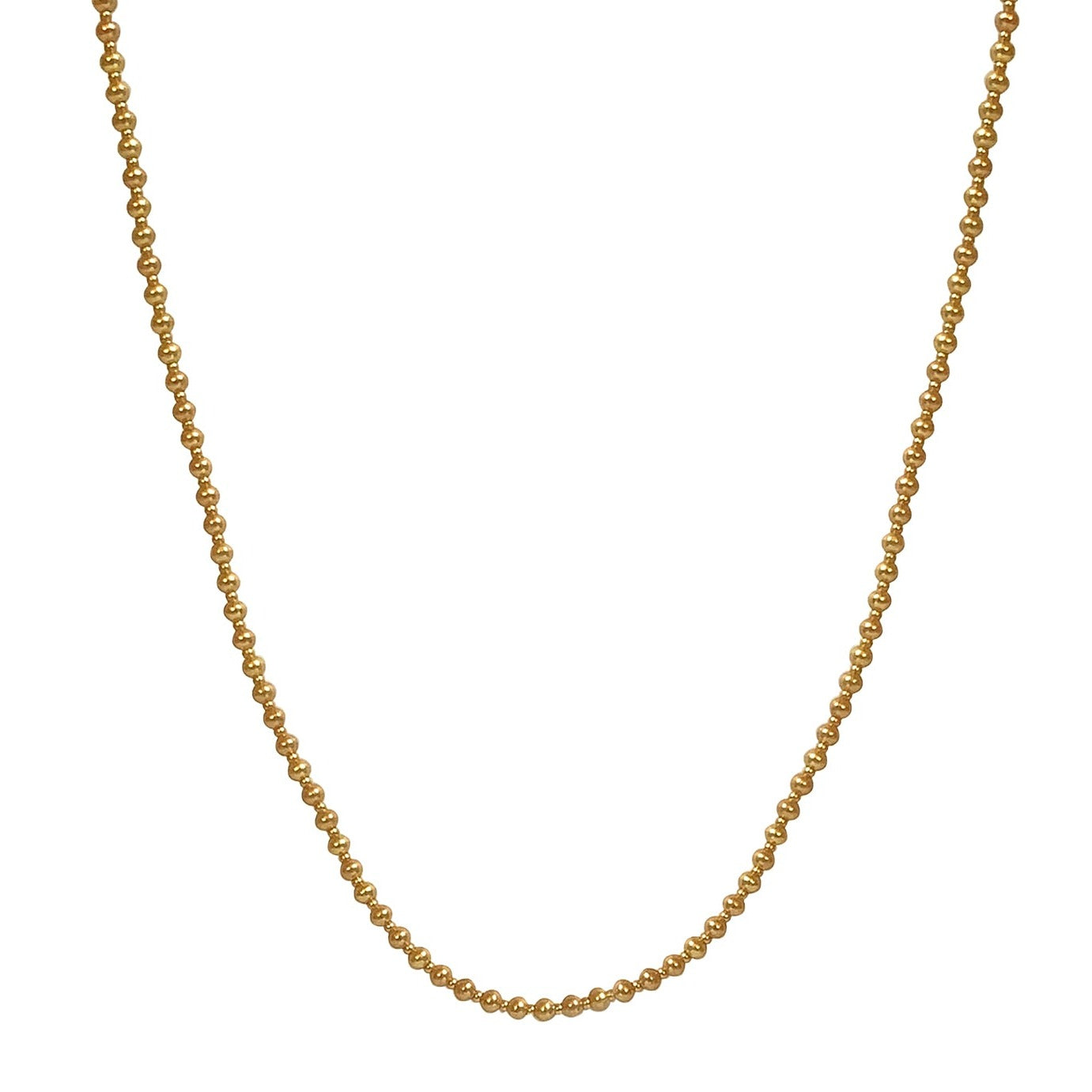 NECKLACE GOLD ROUND