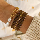 BRACELET PEARL CIRCLE