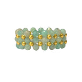 RING LACE STONE - AMAZONITE