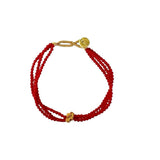 BRACELET LULU FRESH - RED JADE