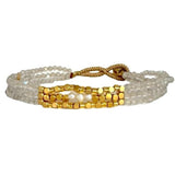 LULU LILY BRACELET - LABRADORITE