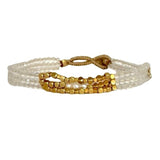 LULU LILY BRACELET - CRYSTAL QUARTZ