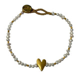 BRACELET LULU ROSIE - PEARL