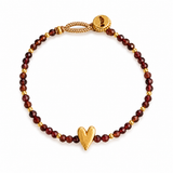 BRACELET LULU ROSIE - GARNET