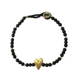 BRACELET LULU ROSIE - ONYX MAT