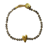 BRACELET LULU ROSIE - SMOKY QUARTZ