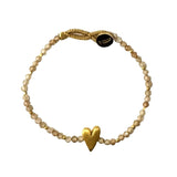BRACELET LULU ROSIE - CHAMPAGNE QUARTZ