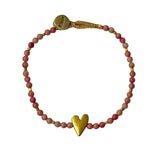 BRACELET LULU ROSIE - RODONITE