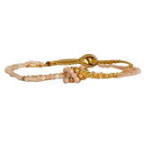 LULU EDDY BRACELET - PINK OPAL