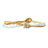 LULU EDDY BRACELET - BLUE CHALCEDONY