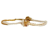LULU EDDY BRACELET - CRYSTAL QUARTZ