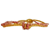 LULU EDDY BRACELET - CHERRY QUARTZ
