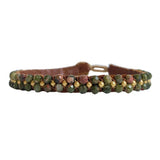 BEE BRACELET - UNAKITE
