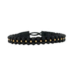 BEE BRACELET - ONYX MAT