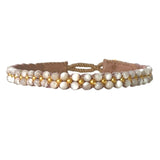 BEE BRACELET - MOTHER OF PEARL