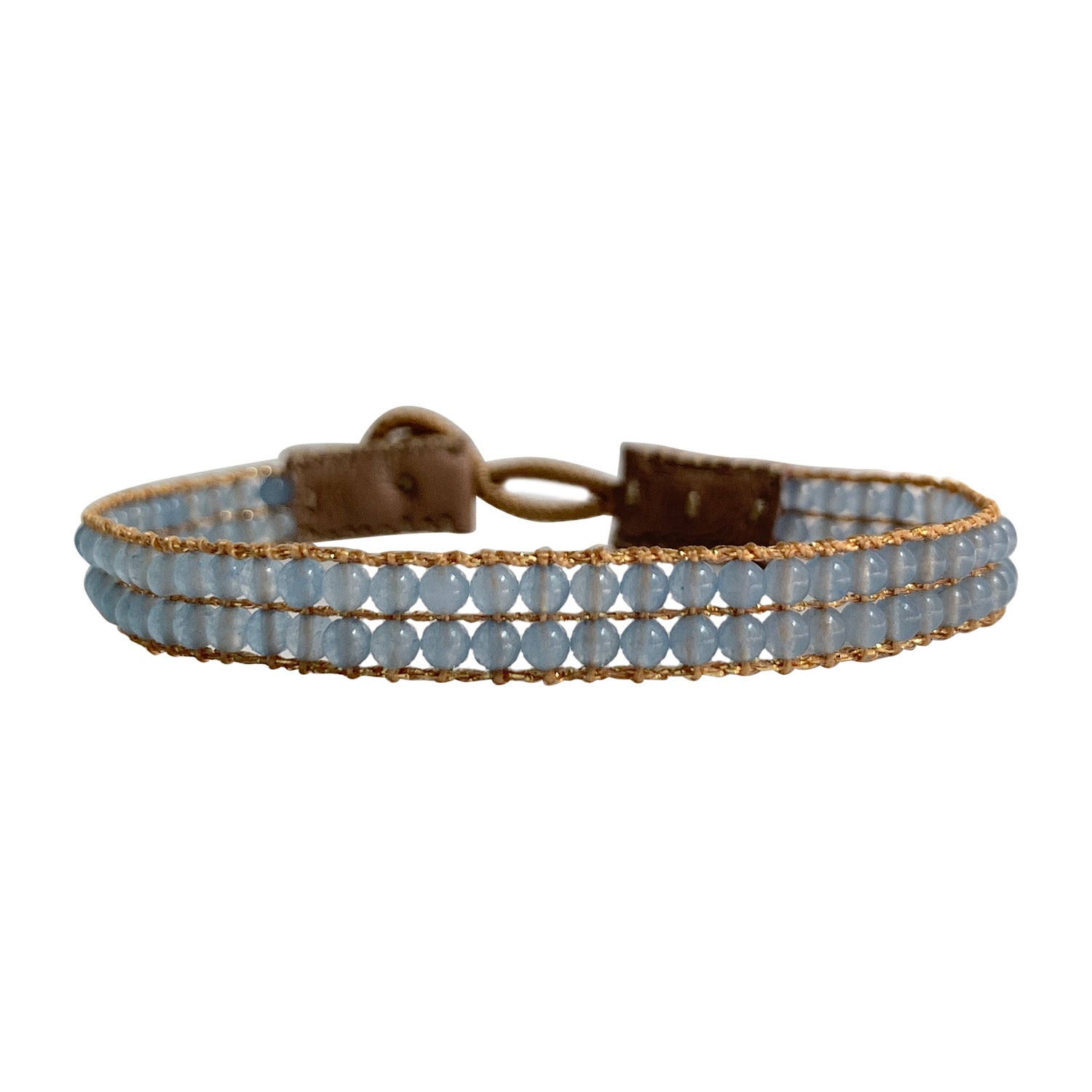 BRACELET CAP LISE BLUE CHALCEDONY