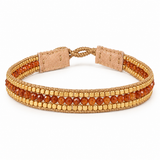 CAP JOLIE BRACELET - BROWN GARNET