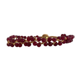 JILL JAKE BRACELET - GARNET