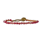 JILL MERLIN BRACELET - CHERRY QUARTZ