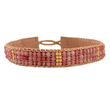 NINA BRACELET - PINK TOURMALIN
