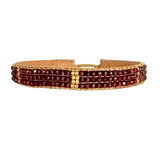 NINA BRACELET - GARNET