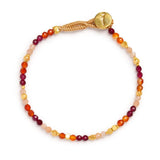 LULU LIV MIX BRACELET - MIX MAROON