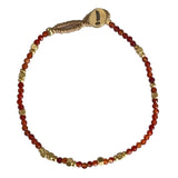 LULU LIV BRACELET - CARNELIAN