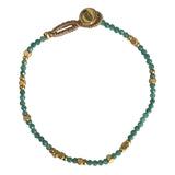 LULU LIV BRACELET - GREEN JADE