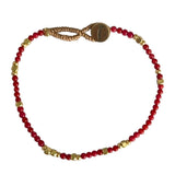 LULU LIV BRACELET - RED JADE