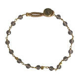 LULU SARAH BRACELET - SMOKY QUARTZ