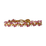 LULU ABEL BRACELET - PINK TOURMALIN