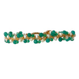 LULU ABEL BRACELET - GREEN JADE