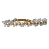 LULU ABEL BRACELET - BLUE CHALCEDONY