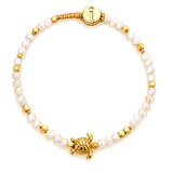 BRACELET LULU TURTLE - PEARL