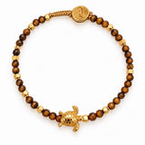 BRACELET LULU TURTLE - TIGER EYE