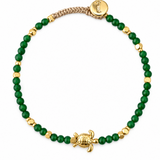 BRACELET LULU TURTLE - GREEN JADE