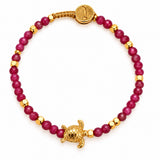 BRACELET LULU TURTLE - RUBY