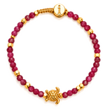 BRACELET LULU TURTLE - RUBY