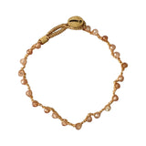 LULU FINE BRACELET - CHAMPAGNE QUARTZ