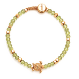 BRACELET LULU TURTLE - PERIDOT
