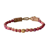 CAP HENRY BRACELET - PINK TOURMALIN