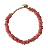 JILL JAZZY BRACELET - CHERRY QUARTZ