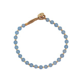 BO ROUND BRACELET - BLUE CHALCEDONY