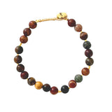 BIG BO BRACELET - BROWN JASPER