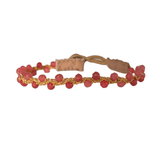 CAP TWIST BRACELET - CHERRY QUARTZ