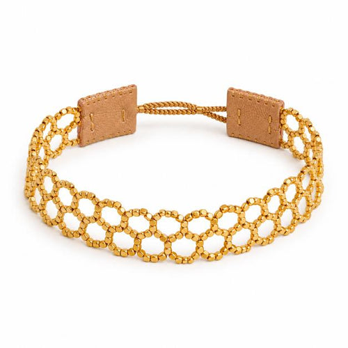 BRACELET THE WEB GOLD