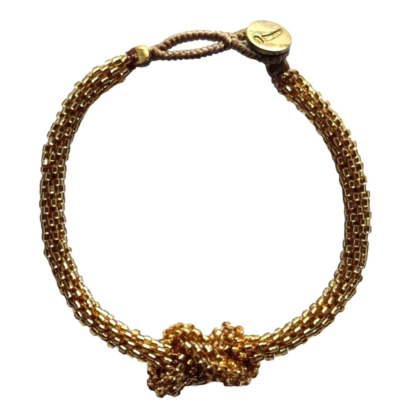 GOLD BUNDLE KNOT BRACELET