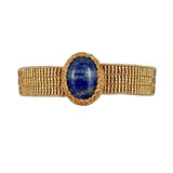 BRACELET BAMBOO JULES - BLUE AGATE