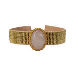 BRACELET BAMBOO JULES - ROSE QUARTZ