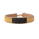 BRACELET BAMBOO STONE - ONYX